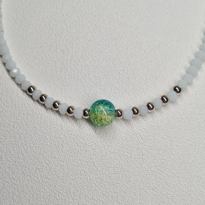 COLLIER HÉCATE ARGENTÉ